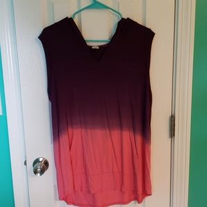 Sew in love L tank with hood